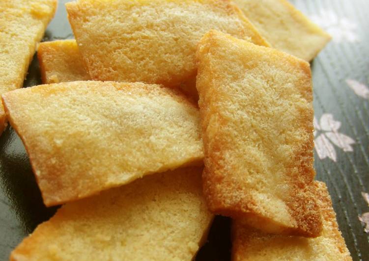 Steps to Make Homemade Low-Carb Crispy Koya Dofu Snack