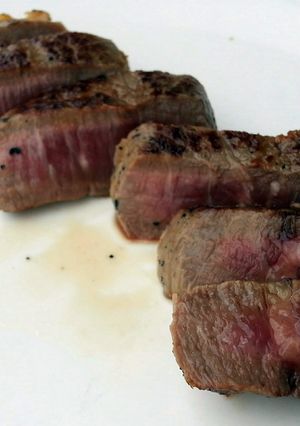 A picture of Pan Grill Round Eye Steak.