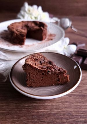 Une photo de Cocoa & Banana Cake