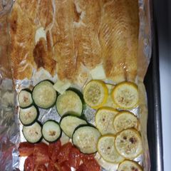 A picture of 5min summer supper.