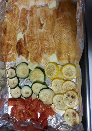 A picture of 5min summer supper.
