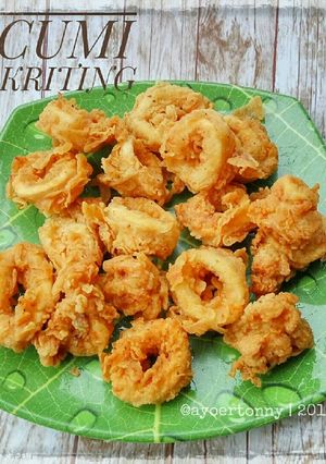 Foto resep Cumi kriting