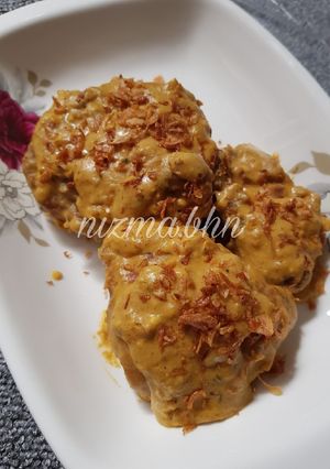 Foto resep Indian Salted Egg (Ayam Saus Telur Asin Bumbu India)