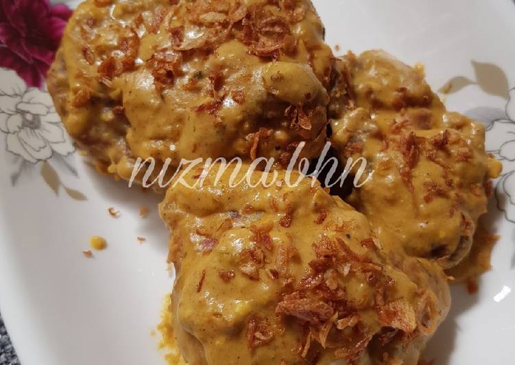 Cara Gampang Membuat Indian Salted Egg (Ayam Saus Telur Asin Bumbu India), Bisa Manjain Lidah