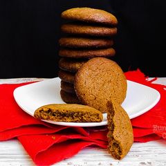 A picture of Ginger Cookies#cookiescontest.