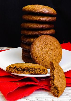A picture of Ginger Cookies#cookiescontest.