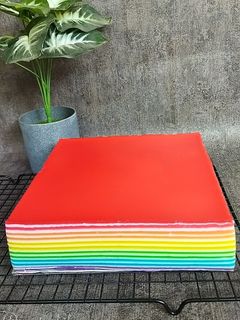 Foto resep 19. Kue Lapis Rainbow