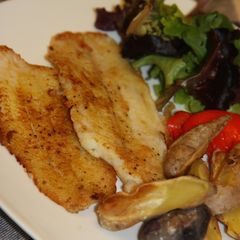 A picture of Curry Seasoned Sole Meunière.