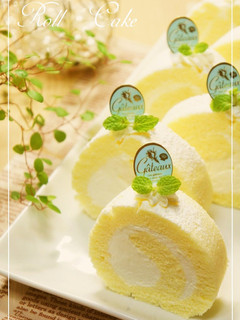 A picture of Fluffy Swiss Roll, Whole Egg Version.