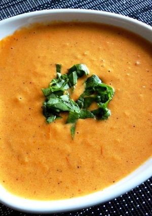 A picture of Vegan Roasted Tomato Soup.