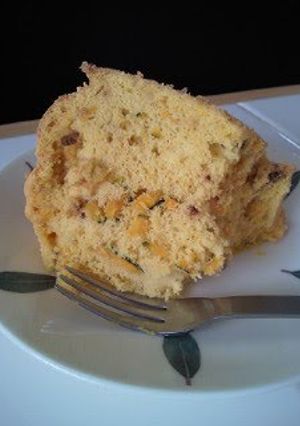 A picture of Kabocha Squash Chiffon Cake.