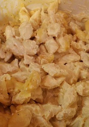 A picture of Quick mac n' cheese.