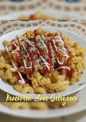 Foto resep Macaroni Saos Bolognese