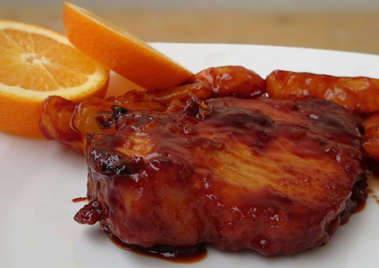 Easiest Way to Prepare Quick Pork Chop In Orange Sauce