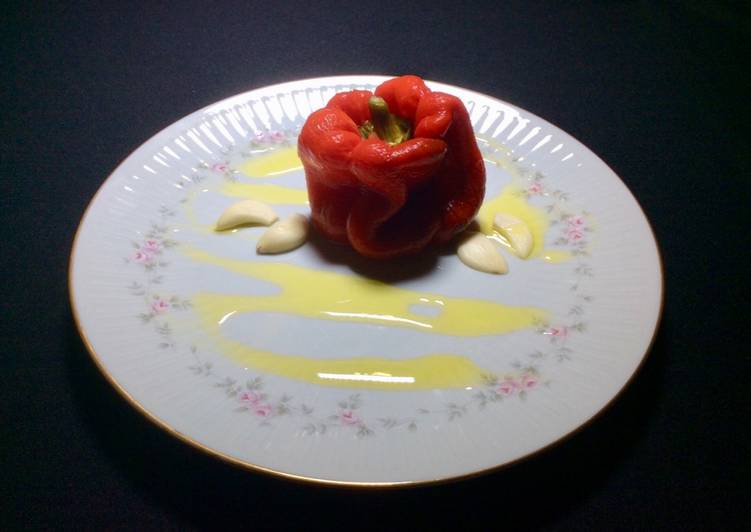 Simple Way to Make Super Quick Homemade Roasted Red Bell Pepper