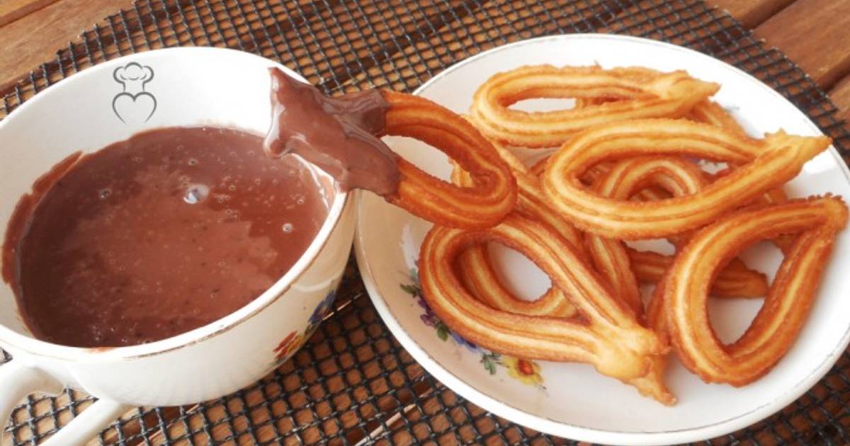 Churros madrileños Receta de Susana- Cookpad