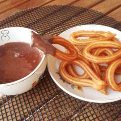 Una foto de Churros madrileños