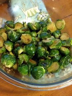 A picture of Brussels Sprouts.