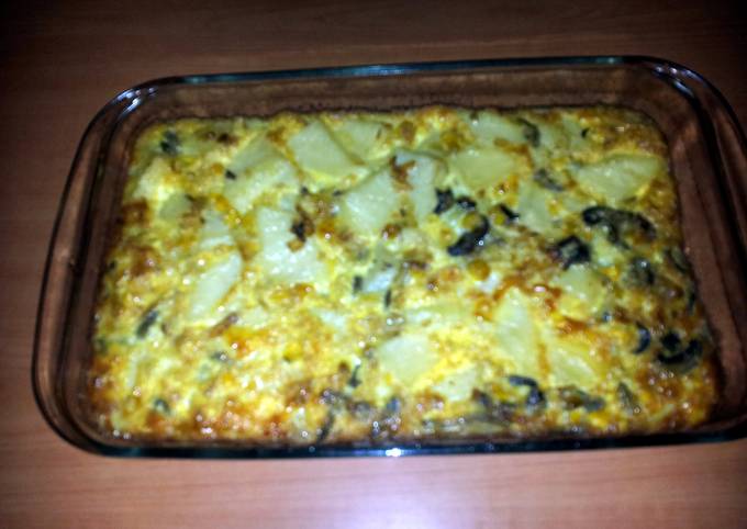 Recipe of Super Quick Homemade Eggs, potatoes and onions
