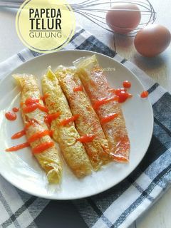 Foto resep Papeda telur gulung