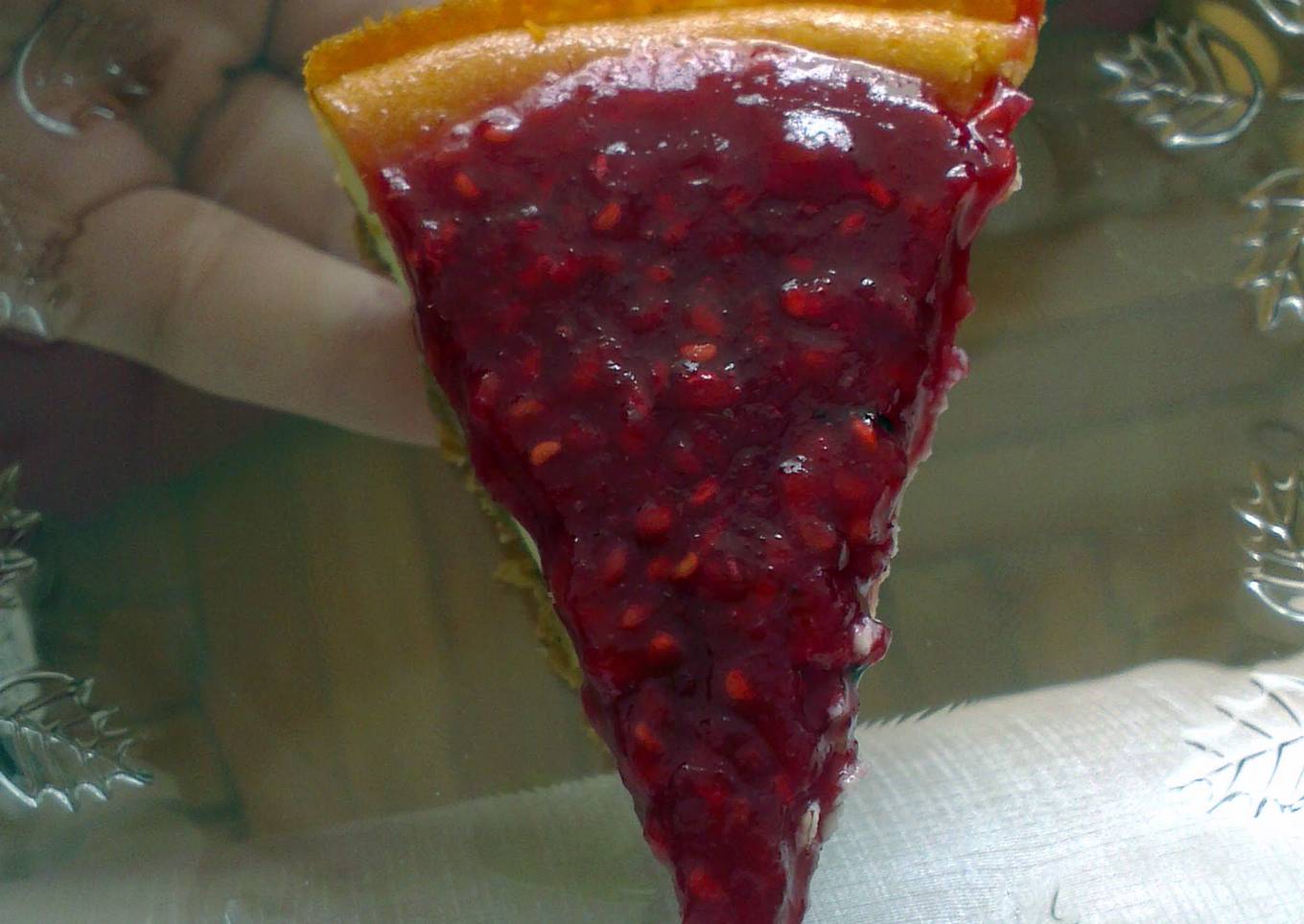 raspberry cheesecake