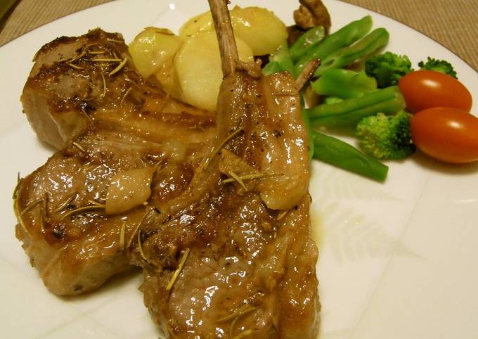 Recipe of Homemade Easy Lamb Chops