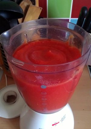 A picture of Vickys Tomato-Free 'Tomato' Pasta Sauce & Ketchup GF DF EF SF NF.