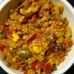 A picture of Paneer bhurji.