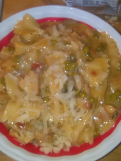 A picture of Creamy Cajun chicken pasta SOUP.