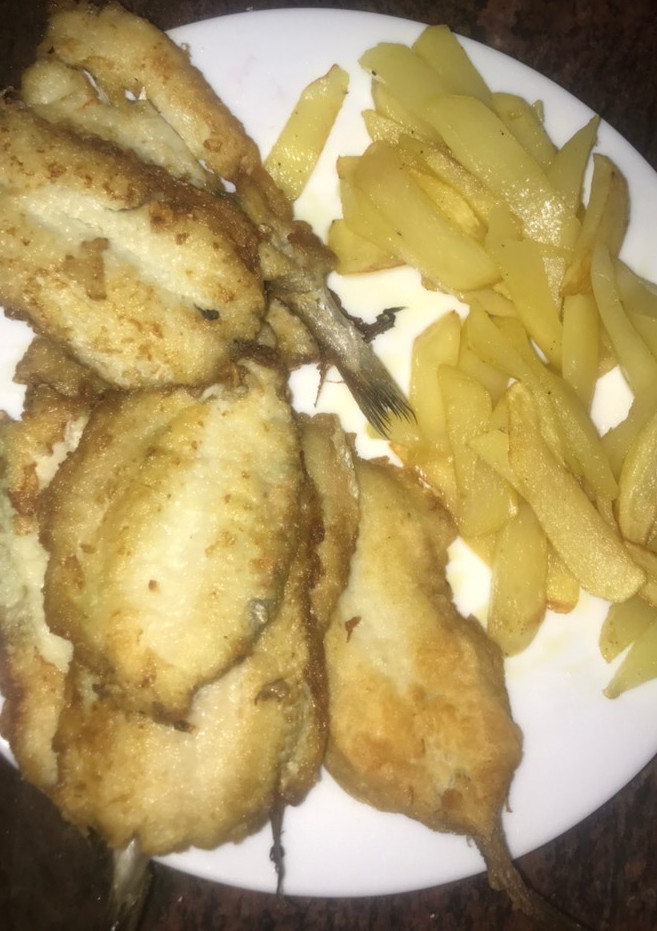 Una foto de Fish and chips
