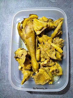 Foto resep Ayam Ungkep Bumbu Kuning (Stock Frozen)