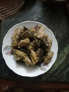 صورة لوصفة محشي كرنب (ملفوف) وورق عنب 😍