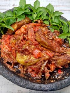 Foto resep Sambel terong teri