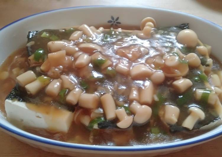 Resep Tim tahu nori yang simpel