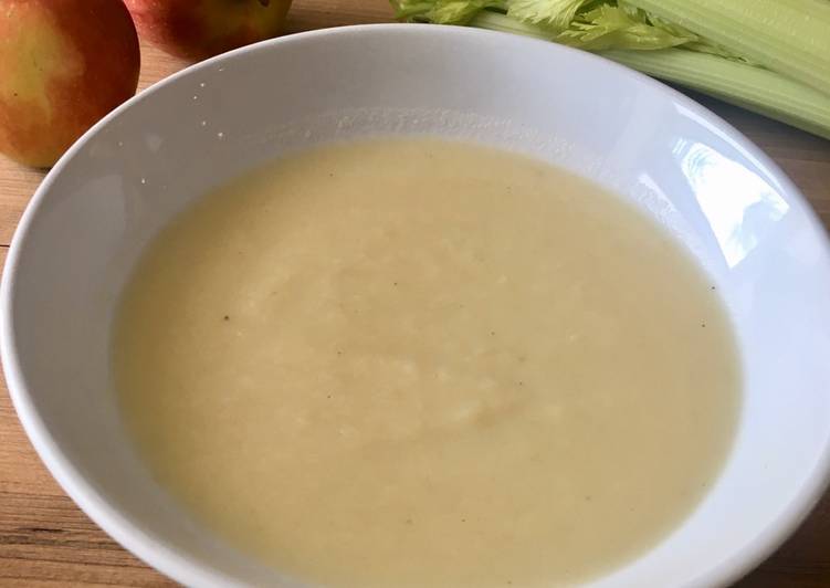 Step-by-Step Guide to Make Super Quick Homemade Light Parsnip &amp; Apple Soup 🥣