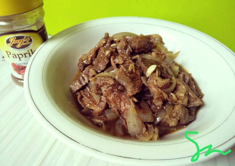 Sapi lada hitam praktis