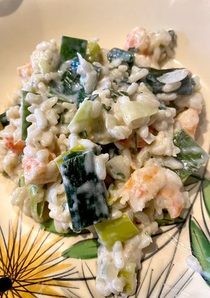 Une photo de Risotto de curry