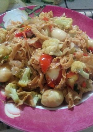 Foto resep Tumis kembang tahu