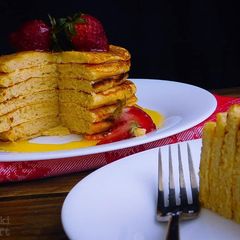 A picture of Pancakes #eldybreakfastcontest.