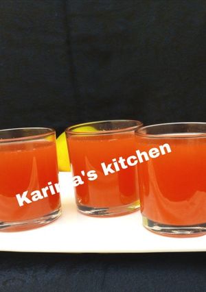 A picture of Watermelon lemonade.