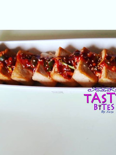 A picture of Tofu side dish.