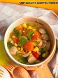 Sup Jagung Wortel Pakcoy