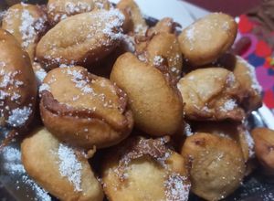 Una foto de Buñuelos de banana