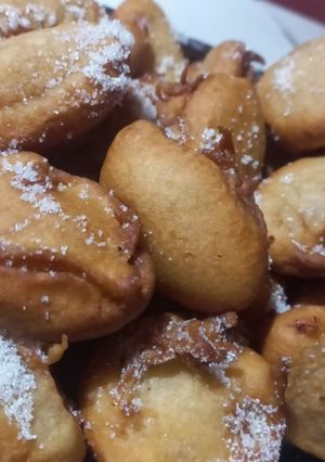 Una foto de Buñuelos de banana