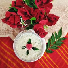 A picture of Karuveppilai Chutney 😋😋Curry leaves chutney 😋.