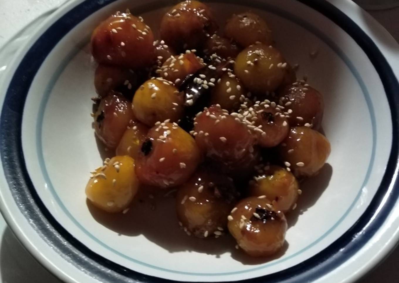 "Manzanitas en dulces"