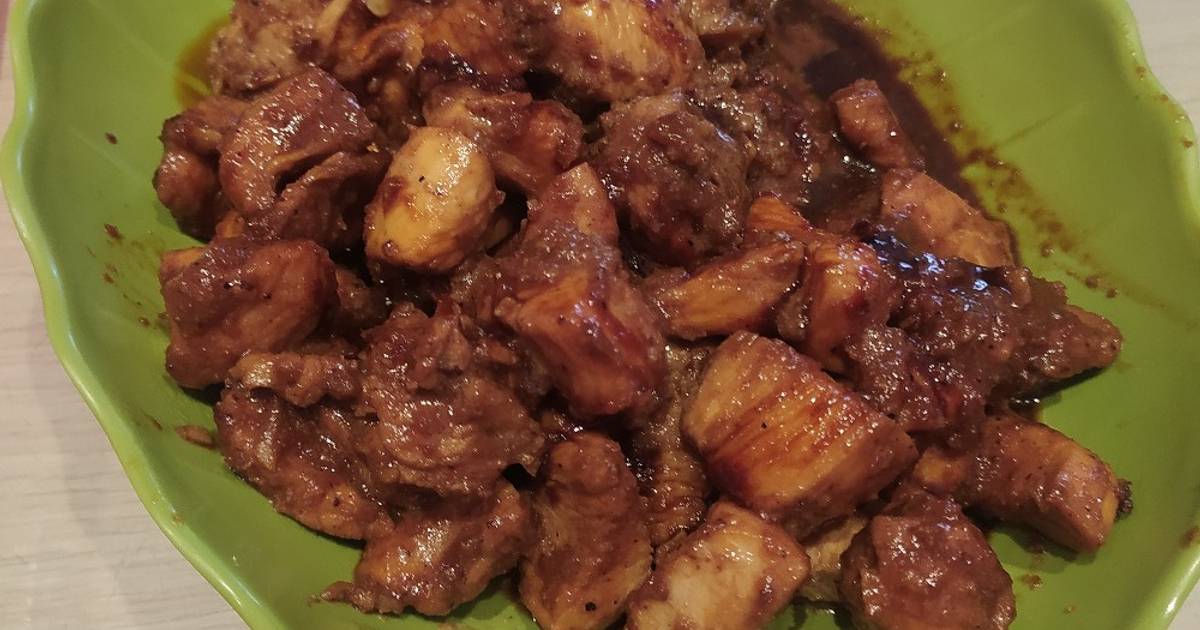 Resep Sate ayam tanpa.tusuk bumbu kacang oleh Ester Livia Cookpad