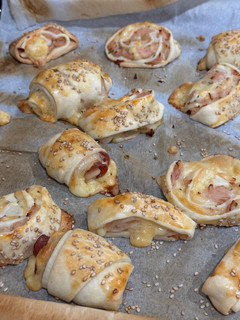 Foto de Joelhinhos de fiambre e queijo