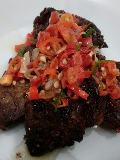 Foto resep Empal gepuk sambal matah