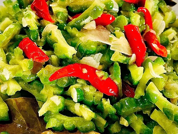 Langkah Gampang Membuat Resep Tumis Pare Simple (Anti Pahit) 👍🏼 yang Menggugah Selera Anti Ribet, Mantap Sekali